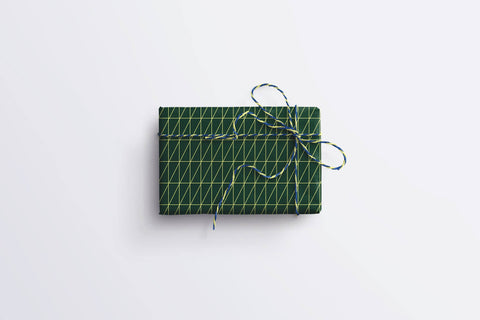 Green & Yellow Gift Wrapper