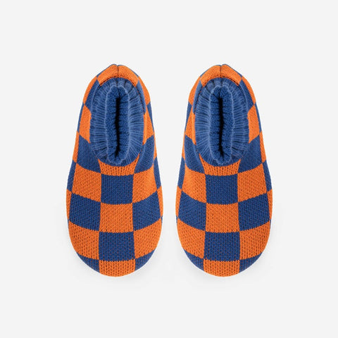 Checkerboard Sock Slippers