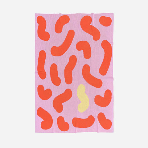 Beans Throw Lilac Poppy