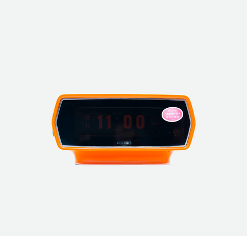 Orange Flip Clock