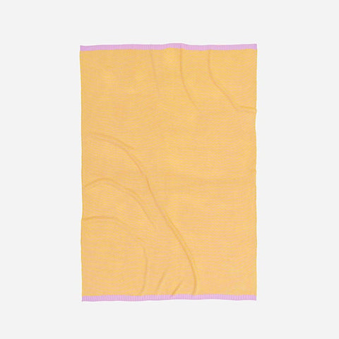 Pebbles Throw Yellow Lilac