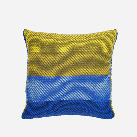 Slant Stripe Poppy Cobalt Lime Pillowcase