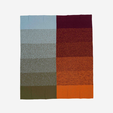 Sunset Throw Blue Wine