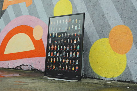 The Robot Collection Vitra Poster