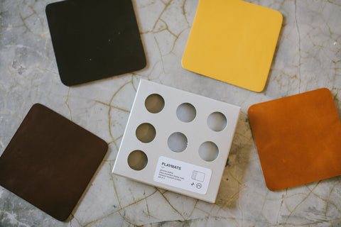 Marquina x MCM Square Coasters