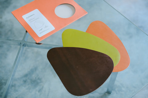 Marquina x MCM Triangular Placemats