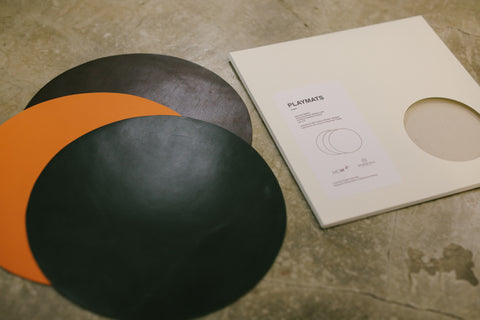 Marquina x MCM Circular Center Placemats