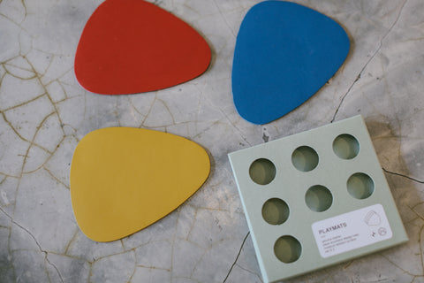 Marquina x MCM Triangular Coasters