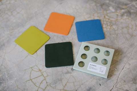 Marquina x MCM Square Coasters