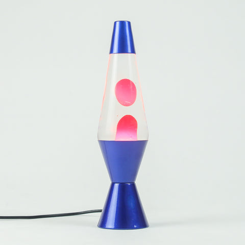 Electric Blue Lamp