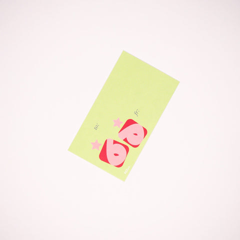 Pink Ornament Holiday Card