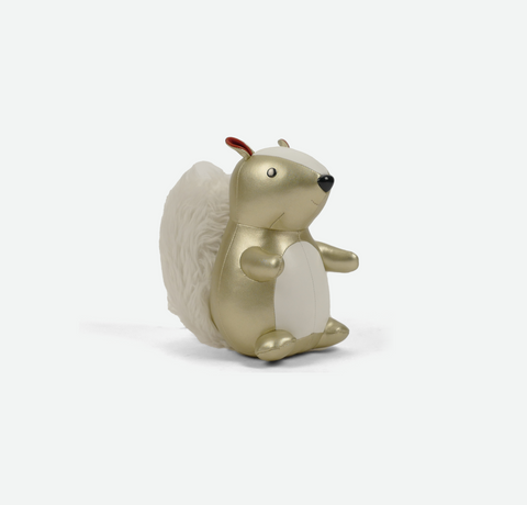 Gold Squirrel Bookend