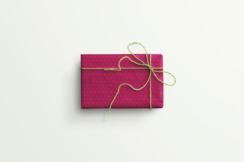 Purple & Red Gift Wrapper