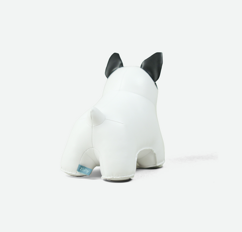 White Frenchie Bookend
