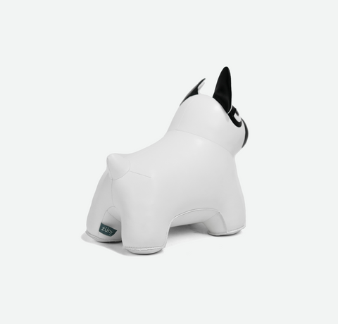 White Frenchie Doorstopper