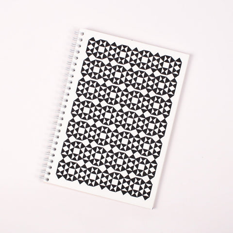 Black Letterpress Notebook