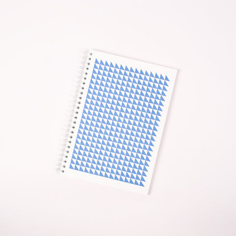 Blue Letterpress Notebook