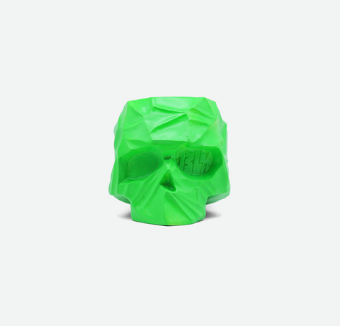 Green Skull Planter